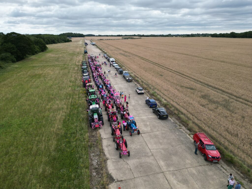 TMO Highways Event Management Pink Ladies Tractor Run