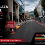 TMO traffic management works at Rui Plaza Hotel, London